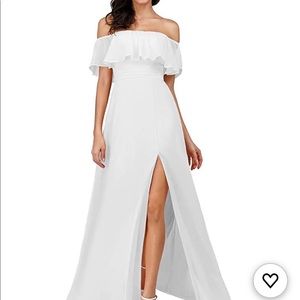 Beach Wedding Dress. Never Worn.